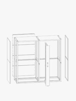 Estanterías SYSTEM SR-MASTER V3 36x36 Eh Disset Odiseo